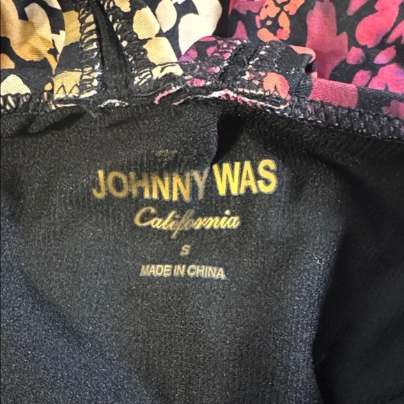 Johnny Was Two-Tone Cheetah Print One-Piece Swimsuit size Small NWOT Beachy - Picture 5 of 6